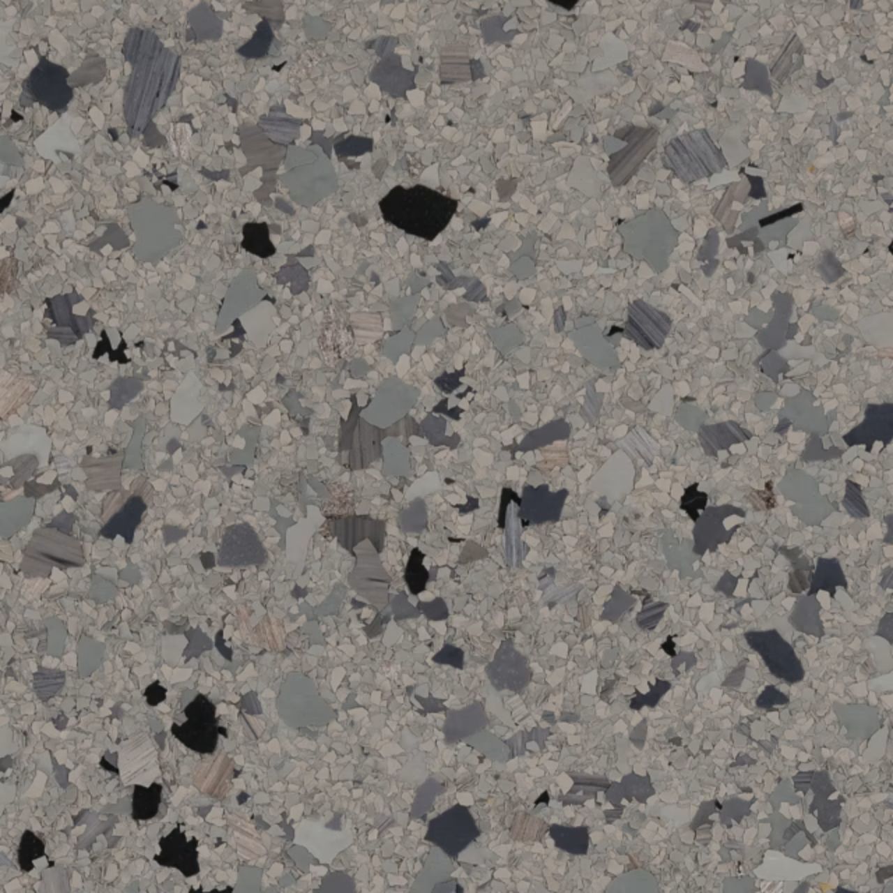 Denali epoxy flake color Kansas City Missouri
