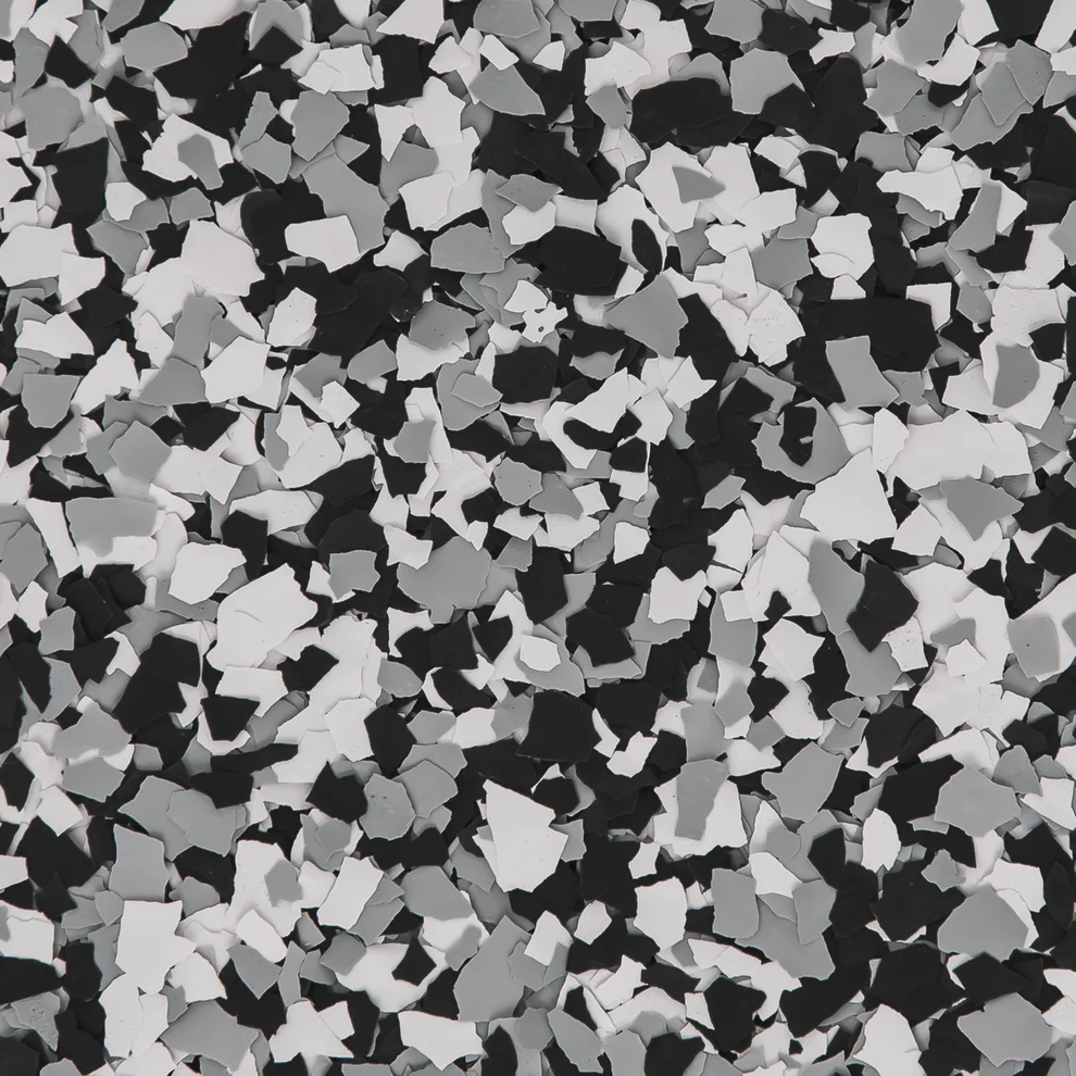 Glacier epoxy flake color Kansas City Missouri