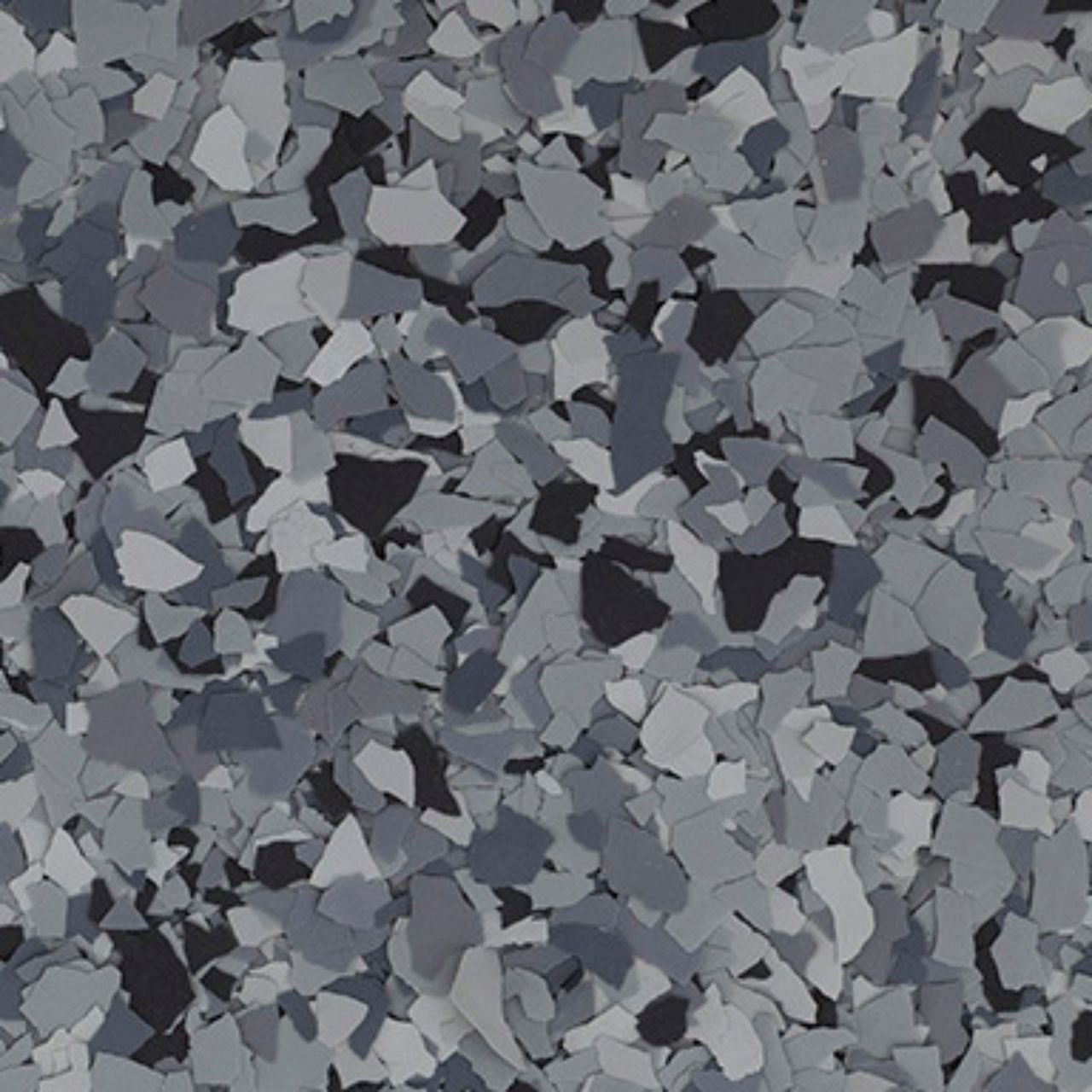 Nightfall epoxy flake color Kansas City