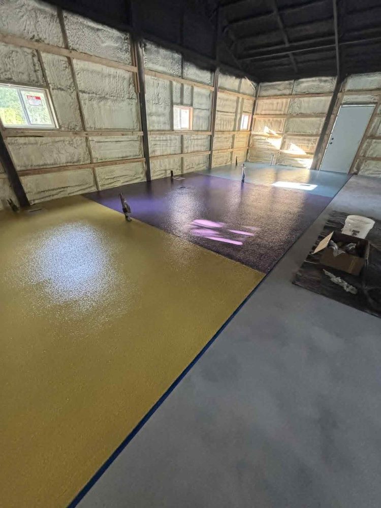 Grey Flake · Wide Garage Kansas City, MO by HH Next-Level Epoxy