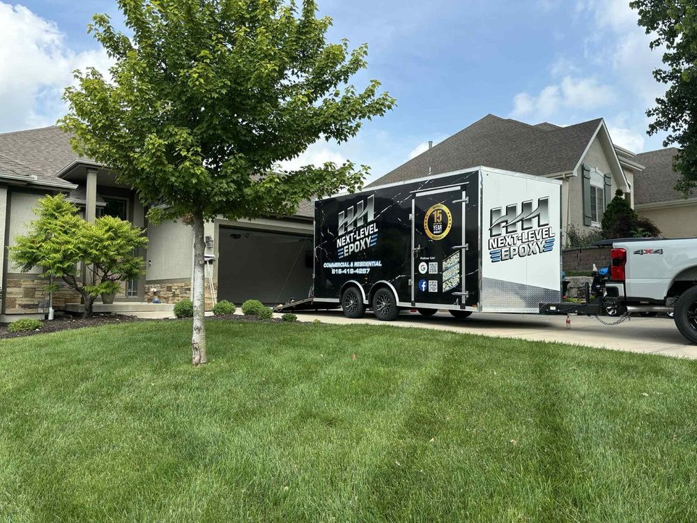 Grey Large Shop · Angle Kansas City, MO by HH Next-Level Epoxy