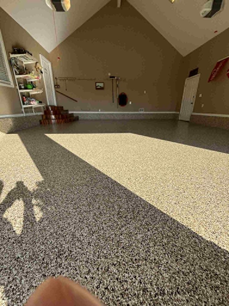 Grey Flake · Residential Kansas City, MO by HH Next-Level Epoxy