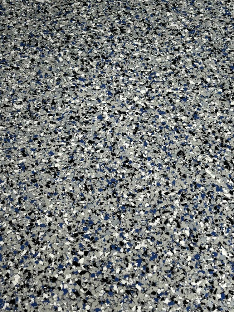 Grey Solid Large Floor Kansas City, MO by HH Next-Level Epoxy