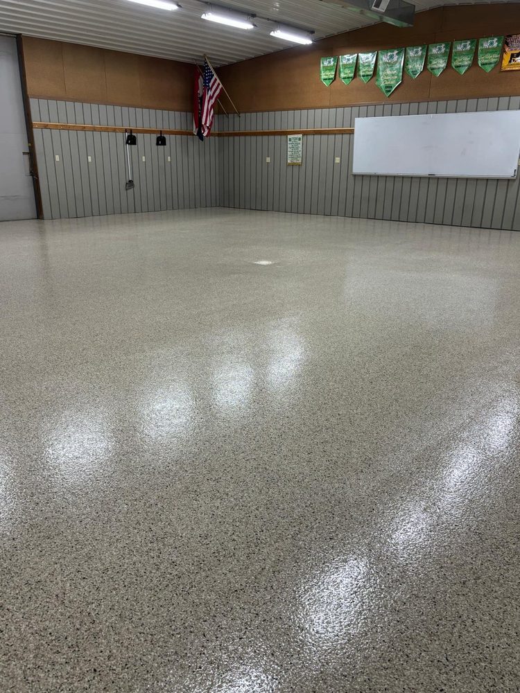Barndo Garage · Full Flake Kansas City, MO by HH Next-Level Epoxy