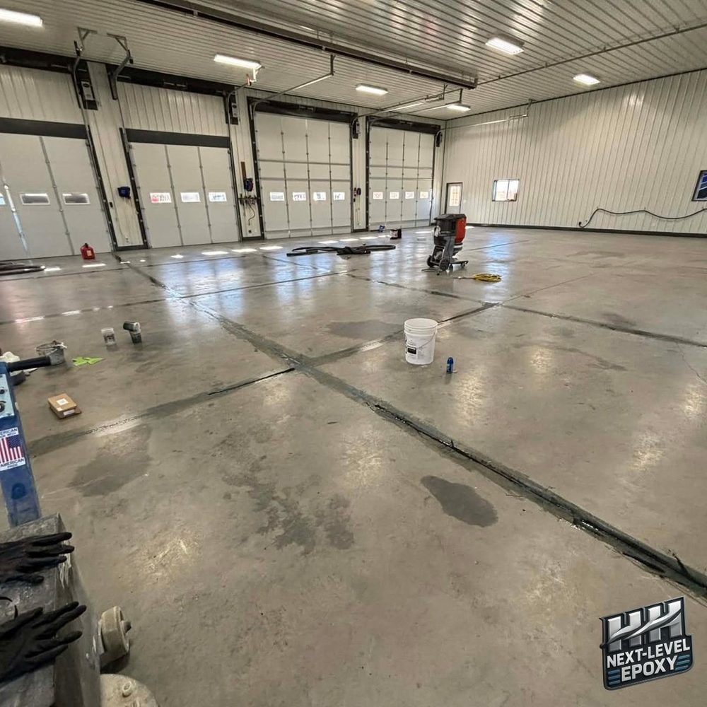 Epoxy floor coating Odessa MO by HH Next-Level Epoxy
