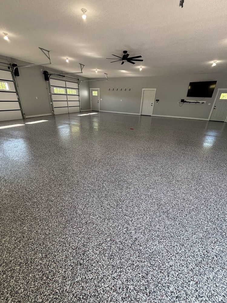 Large Shop Floor · Finished Kansas City, MO by HH Next-Level Epoxy