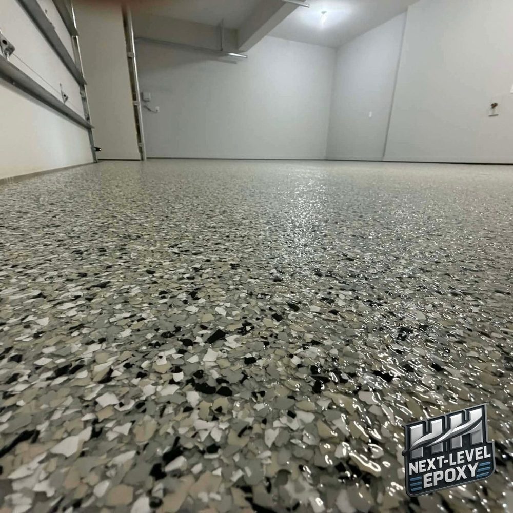 Epoxy floor coating Independence MO by HH Next-Level Epoxy