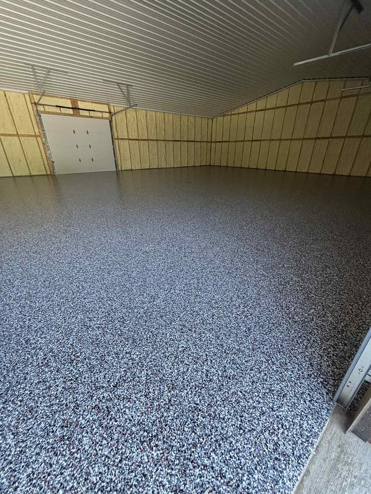 Epoxy floor coating Lexington MO by HH Next-Level Epoxy