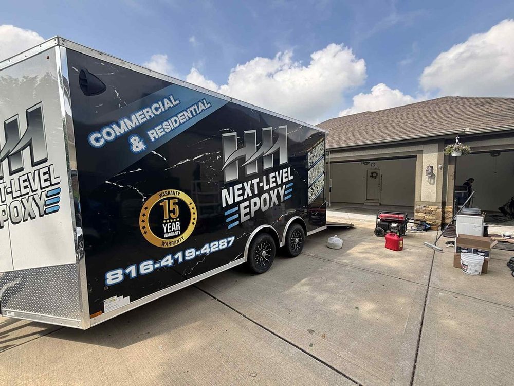 HH Next-Level Epoxy trailer - Kansas City epoxy floor contractors